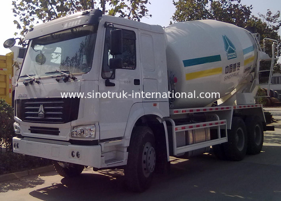 Mobiele Concrete Mixervrachtwagen, 9CBM Klaar de Mengelings Concrete Aanhangwagen van 290HP 6X4 LHD