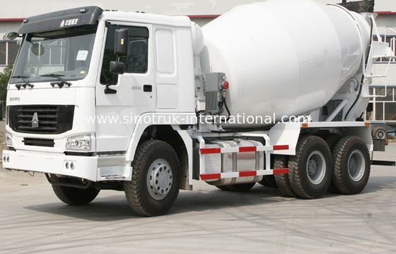 Mobiele Concrete Mixervrachtwagen, 9CBM Klaar de Mengelings Concrete Aanhangwagen van 290HP 6X4 LHD