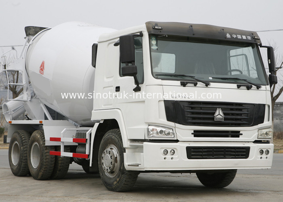 Mobiele Concrete Mixervrachtwagen, 9CBM Klaar de Mengelings Concrete Aanhangwagen van 290HP 6X4 LHD