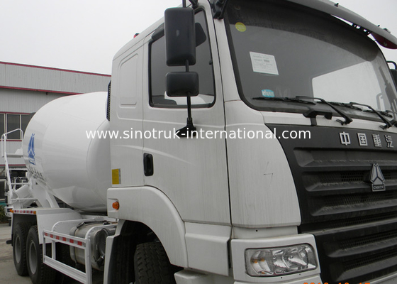 Industriële Concrete Mixervrachtwagen, Klaar Mengelings Concrete Aanhangwagen RHD 6X4