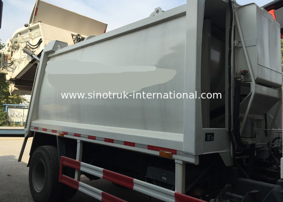 SINOTRUK de samengeperste Vrachtwagen 10-12CBM LHD 4X2 ZZ3161M4311 van de Huisvuilinzameling