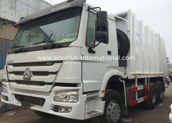 SINOTRUK samengeperste Vrachtwagens 15-16 CBM 290HP ZZ1167M4611 van de Afvalinzameling