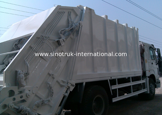 SINOTRUK samengeperste Vrachtwagens 15-16 CBM 290HP ZZ1167M4611 van de Afvalinzameling