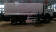 Roestvrij staalwater dat Vrachtwagen SINOTRUK 18CBM voor Pesticide het Bespuiten bestrooit