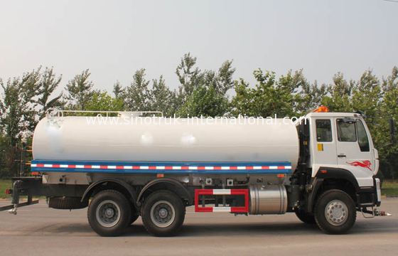 De Sproeiervrachtwagen van het hoge Prestaties19cbm Water met Interne Anticorrosieve Behandeling