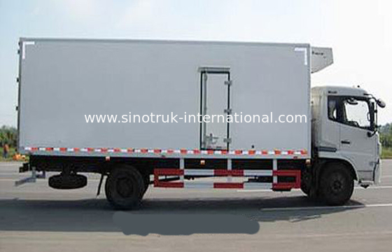 7 T Gekoelde Vrachtwagens en Bestelwagenslhd 4X2 Euro 2 Gesloten Van Truck With Bevroren Doos