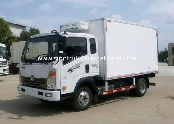 7 T Gekoelde Vrachtwagens en Bestelwagenslhd 4X2 Euro 2 Gesloten Van Truck With Bevroren Doos