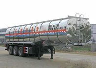 Grote Capaciteit Tri - As van de Diesel Vrachtwagen 50 Tankers Semi Aanhangwagen - 80Tons