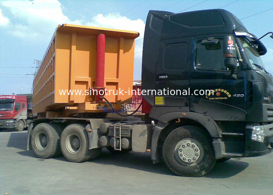 Mijnbouw/Bouw de Semi Vrachtwagen van de Aanhangwagenkipper