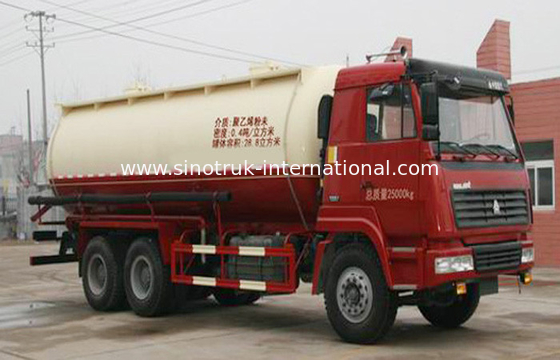 Bulk het Cementvrachtwagen 371HP 10 Wielen LHD 30CBM ZZ1257S4641W van SINOTRUK HOWO