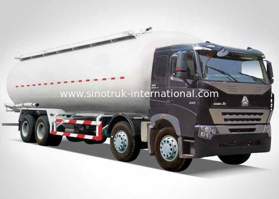A7 de Bulkvrachtwagens 371HP 12 Wielen LHD 36-45CBM ZZ1317N4667N1 van het Cementvervoer
