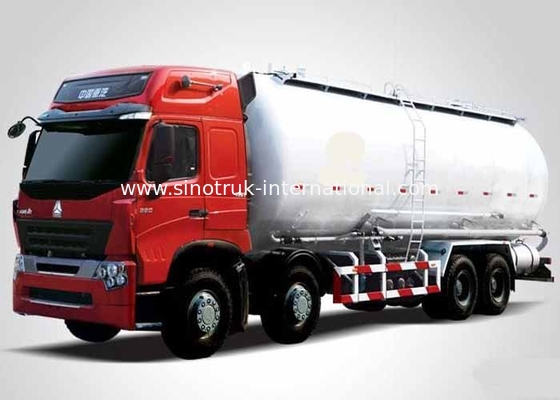 A7 de Bulkvrachtwagens 371HP 12 Wielen LHD 36-45CBM ZZ1317N4667N1 van het Cementvervoer