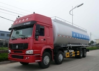 Vrachtwagen van het het Voertuig Bulkcement van het poeder de Materiële Vervoer