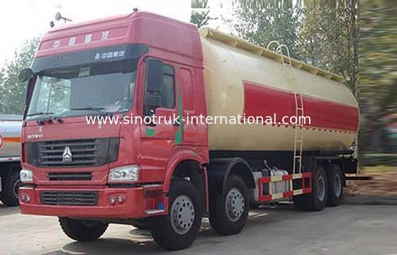 Bulkcementtankwagen/Droge van het Voertuig371hp 12 Massa Wielen van het Vrachtvervoervervoer