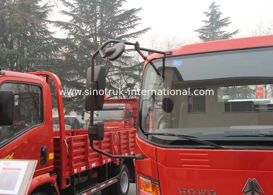 SINOTRUK HOWO 8 van Lichte Plichtston Vrachtwagens LHD 4X2 116HP ZZ1087D3614C180