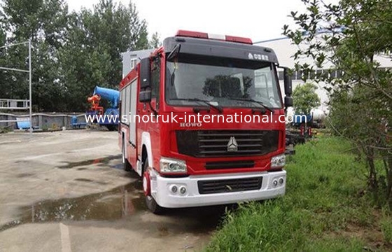 Watertank Brandbestrijdingsvoertuigen 8-12 CBM 290 HP Voertuigen van de Noodsituatieredding