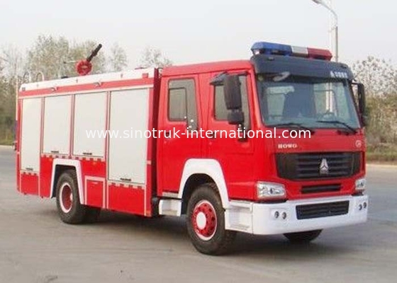 Van het de Noodsituatiebrandweerkorps van de watertank de Vrachtwagens 12CBM LHD 290HP met Antislipleuningen
