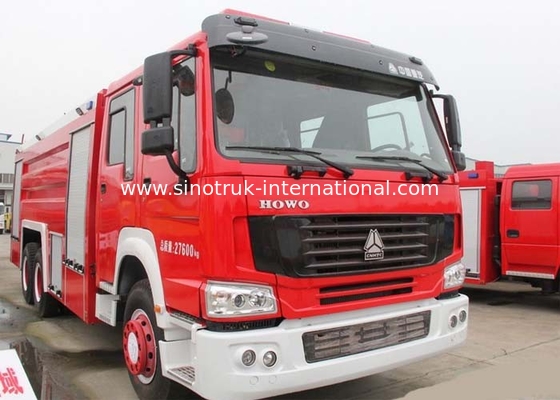de Brandbestrijdingsvrachtwagen van 15CBM LHD 290HP, De Vrachtwagen van de de Tankerbrand van SINOTRUK HOWO