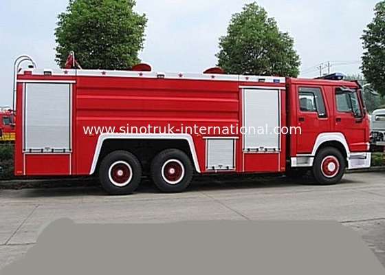 de Brandbestrijdingsvrachtwagen van 15CBM LHD 290HP, De Vrachtwagen van de de Tankerbrand van SINOTRUK HOWO