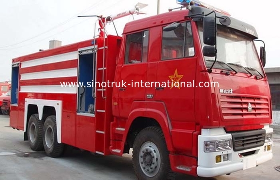 de Brandbestrijdingsvrachtwagen van 15CBM LHD 290HP, De Vrachtwagen van de de Tankerbrand van SINOTRUK HOWO