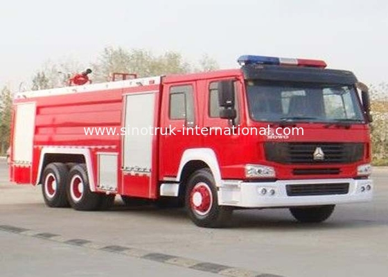 Moderne de Brand en de Reddingsvoertuigen die van SINOTRUK HOWO Vrachtwagenmateriaal bestrooien