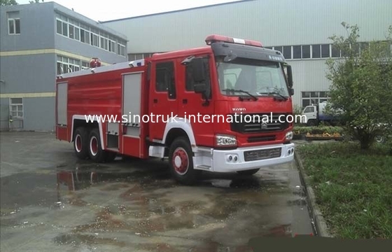 Moderne de Brand en de Reddingsvoertuigen die van SINOTRUK HOWO Vrachtwagenmateriaal bestrooien