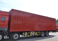 8X4 Vrachtwagen van de de Ladingsdoos van LHD de Euro 2 336HP Rode Commerciële 30-60 Ton