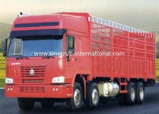 Pakhuistype de Vrachtwagen SINOTRUK HOWO 8X4 LHD Euro2 336HP van de Ladingsstaak