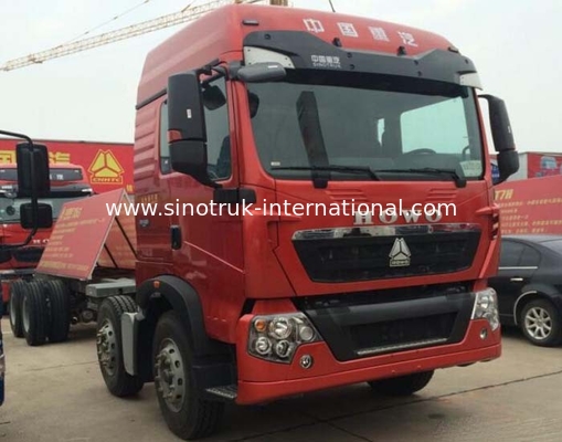 Pakhuistype de Vrachtwagen SINOTRUK HOWO 8X4 LHD Euro2 336HP van de Ladingsstaak