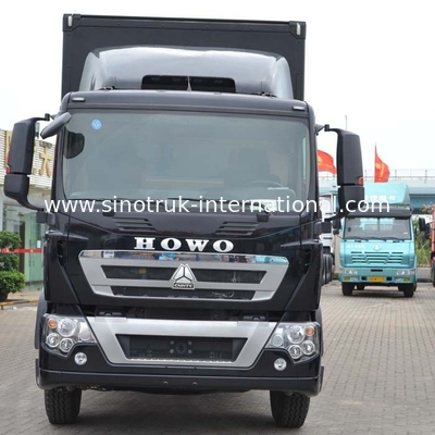 Semi Trailer Cargo Van Truck SINOTRUK HOWO 16-20 Ton 4X2 van LHD 290HP