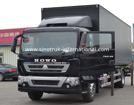 Semi Trailer Cargo Van Truck SINOTRUK HOWO 16-20 Ton 4X2 van LHD 290HP