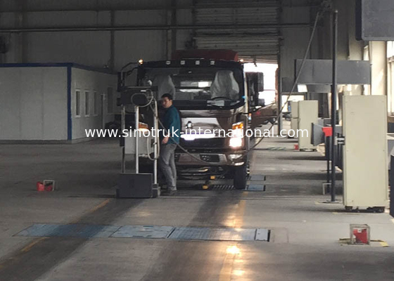 HOWO-Energie - de Doosvrachtwagens SINOTRUK HOWO LHD 116HP ZZ1127D3615C1 van de besparings Lichte Plicht