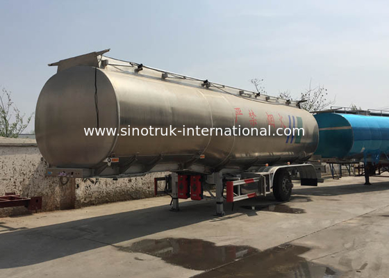 3 assen 50000 Liter de Semi van de Aanhangwagenbrandstof Tankwagen voor het Dragen