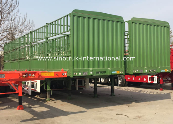Aanhangwagen CIMC 3 Assen 30-60 Ton 1316m van de Dropside Commerciële Vrachtwagen