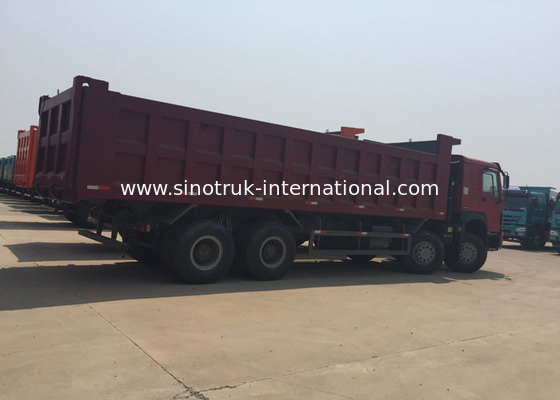 De Vrachtwagen van de de Kippersstortplaats van SINOTRUK HOWO 371HP 8X4 LHD 31tons 20-30CBM ZZ3317N3567W