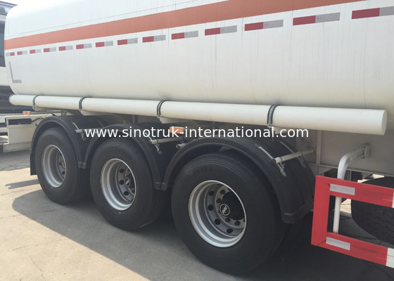 A7 Semi Aanhangwagenvrachtwagen 3 de Leveringsvrachtwagen van de AssenStookolie met 50000L - 65000L-Tank
