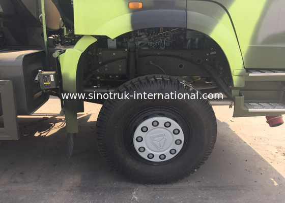 Vrachtwagen van de de Stookolietanker van LHD 6X6 de Militaire 16 - 25 CBM Euro 2 336 HP Hoge Capaciteit