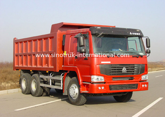 Vrachtwagen van de de Kippersstortplaats van SINOTRUK HOWO 10 - 25CBM met de MINIspeler van Seat van de Luchtopschorting