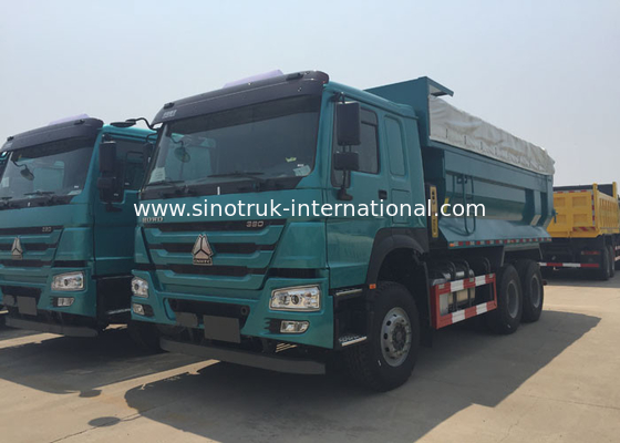 25 ton 6x4 van de de Stortplaatsvrachtwagen WD615.47 371HP van Sinotruk Howo het Regelbare Stuurwiel