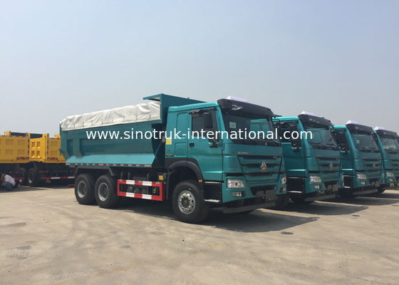 25 ton 6x4 van de de Stortplaatsvrachtwagen WD615.47 371HP van Sinotruk Howo het Regelbare Stuurwiel