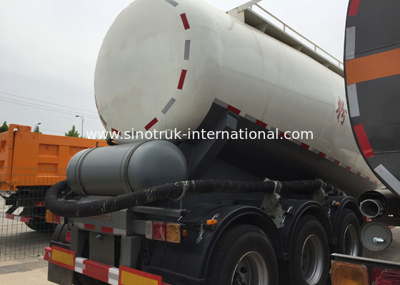 48.5cbm Mn-Vrachtwagen van de de Tank Semi Aanhangwagen van het Staal de Bulkcement ISO/3C/BV/IFA/SGS