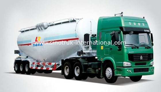 48.5cbm Mn-Vrachtwagen van de de Tank Semi Aanhangwagen van het Staal de Bulkcement ISO/3C/BV/IFA/SGS