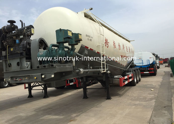 48.5cbm Mn-Vrachtwagen van de de Tank Semi Aanhangwagen van het Staal de Bulkcement ISO/3C/BV/IFA/SGS