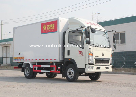 De groenten/de Vruchten koelden Leveringsvrachtwagen 4X2 8 Ton met 140 HP Motor