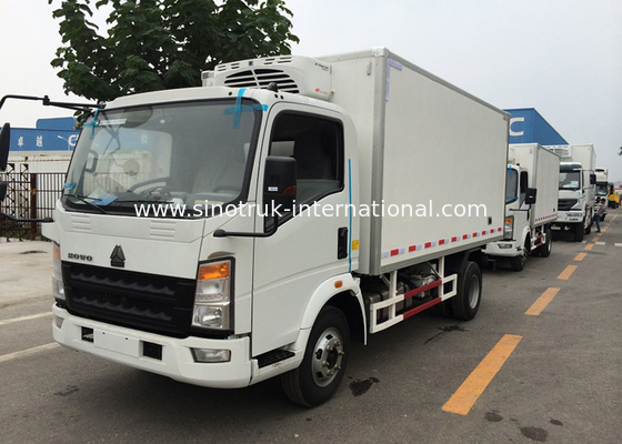 De groenten/de Vruchten koelden Leveringsvrachtwagen 4X2 8 Ton met 140 HP Motor