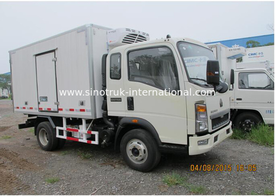 De groenten/de Vruchten koelden Leveringsvrachtwagen 4X2 8 Ton met 140 HP Motor
