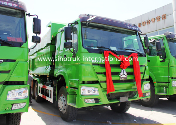 Euro 2 de Stortplaatsvrachtwagen 5800 van Sinotruk Howo * 2300 * 1500mm Zware de Stortplaatsvrachtwagen van het Ladingslichaam