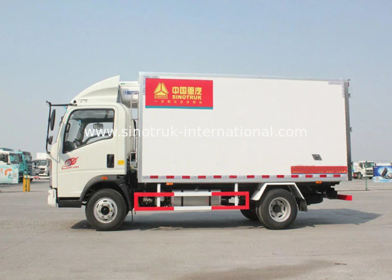 Gekoelde Leveringsvrachtwagen 4 X 2 8 Ton 140 HP-Motor Dragende Groenten/Vruchten