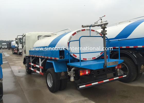 Van het de Bouwwater van SINOTRUK HOWO de Tankwagen 10CBM met de Reus van de 360 Graadomwenteling