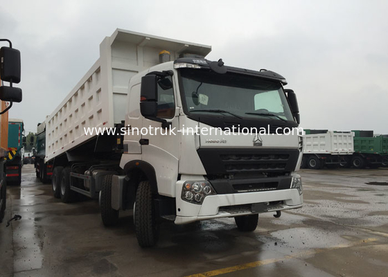 De Stortplaatsvrachtwagen A7 371 HP 12 Wielen LHD 60 Ton 20 - 30 CBM ZZ3317N3867N1 van Sinotrukhowo